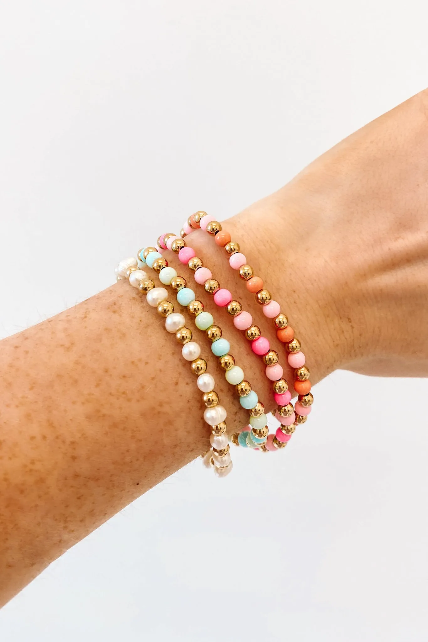 Summer In Naples Bracelet - Peach