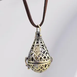 Teardrop Locket Necklace