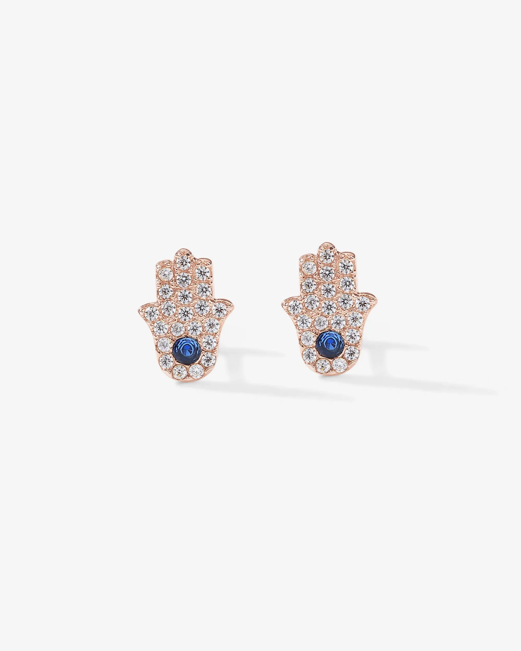 Tiny Hamsa Screw Back Stud